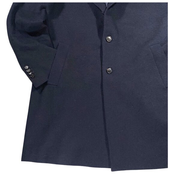 SUITSUPPLY Coat Mens 44 Navy Pure Wool Classic Corporate Event Academia VICENZA - Picture 9 of 16